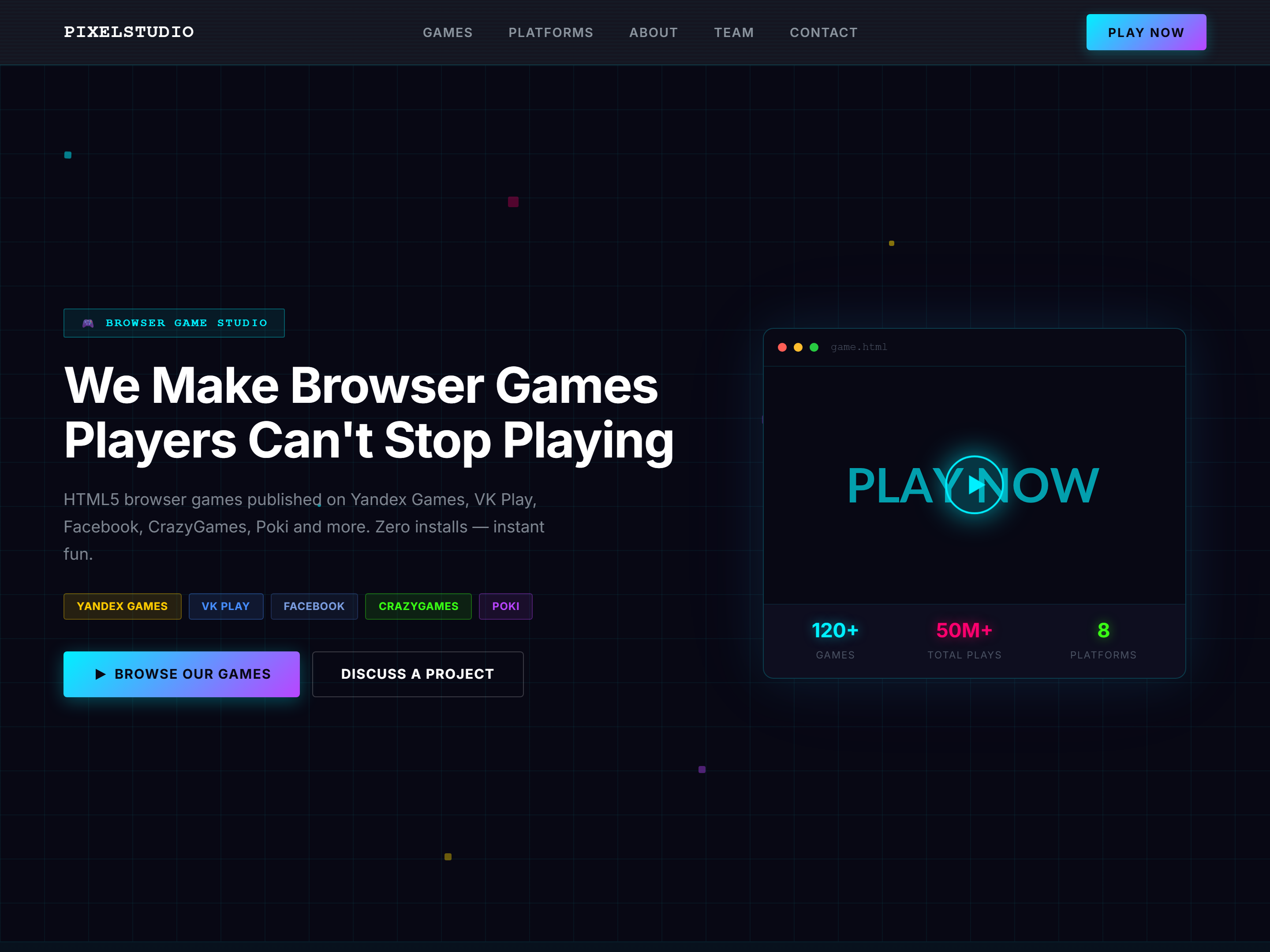 Browser-Spielestudio