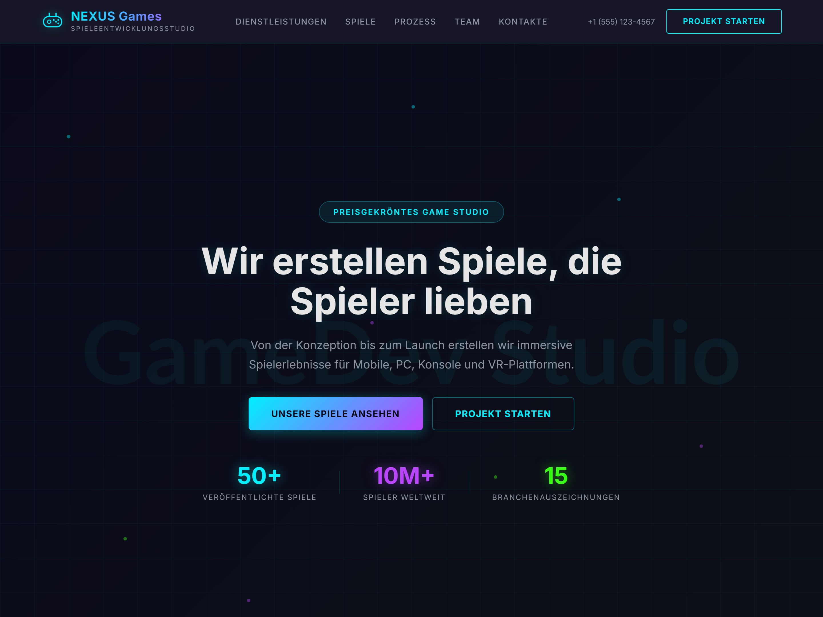 Spieleentwicklungsstudio Pro