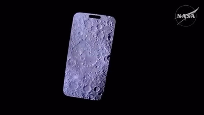Ein Astronaut der Artemis II‑Crew hat den Mond mit einem iPhone aufgenommen