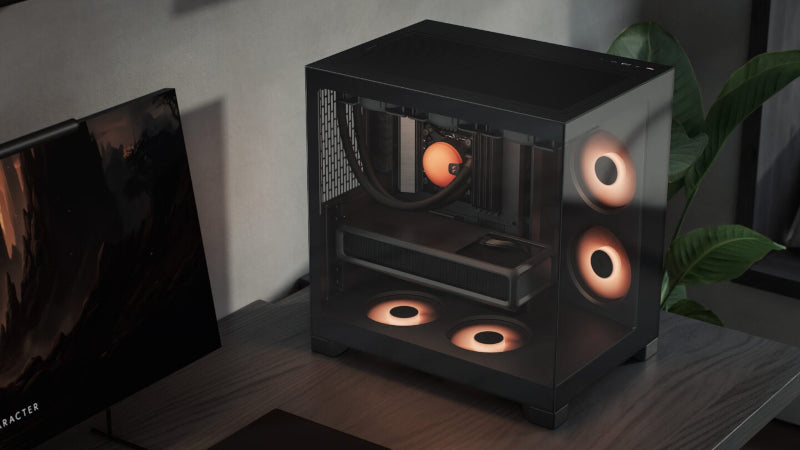 Fractal Design hat das Gehäuse Pop 2 Vision vorgestellt, ausgestattet mit Panoramadach aus Glas, einer doppelten Kamera und umkehrbaren Lüftern.