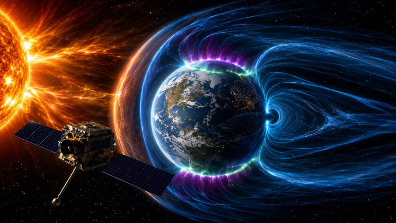 Die europäisch-chinesische Beobachtungsstation hat erstmals die gesamte Magnetosphäre der Erde im Weltraum festgehalten.