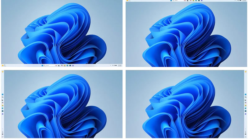 Die Taskleiste in Windows 11 wird endlich verschiebbar sein, wie in Windows 10