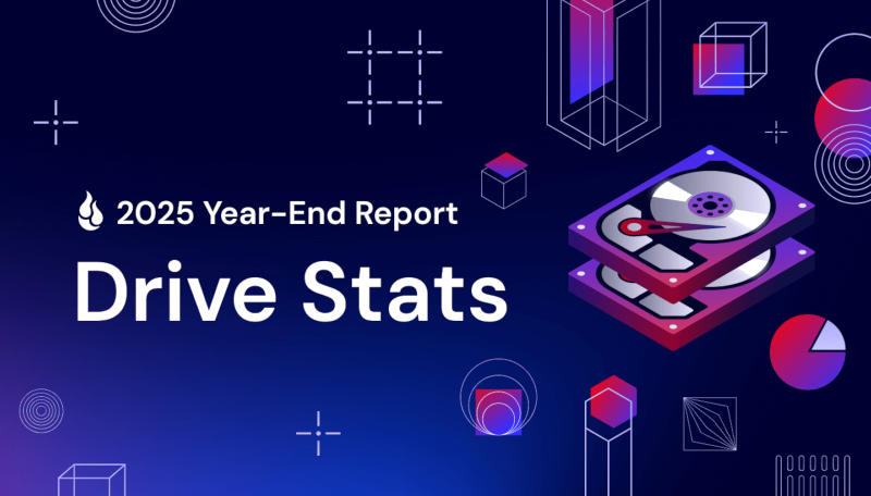 Backblaze hat die besten und schlechtesten HDDs identifiziert: der durchschnittliche Ausfallprozentsatz im Jahr 2025 sank auf 1,36 %.