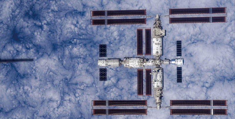 China wird die Größe von „TianGong“ bis zum Zeitpunkt des Überschwemmens der ISS verdoppeln.