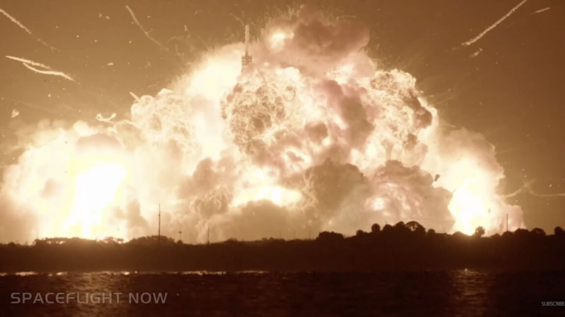 Antwort auf die Frage zu sicheren Verfahren beim Start: die Explosion der schweren Rakete Blue Origin enthüllt Sicherheitsdetails