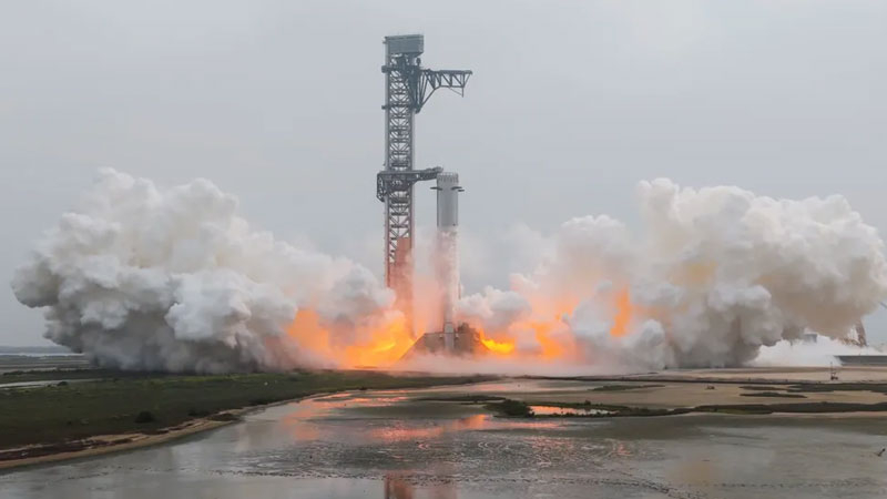 SpaceX hat die ersten Feuerprüfungen des neuen Super Heavy abgeschlossen und ist nun bereit für den Start von Starship V3