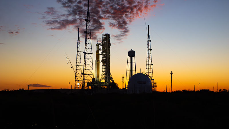 Die NASA hat erneut ein Problem mit der Mondrakete SLS. Während des Nachfüllens wurde das Treibstoffreservoir nicht aufgefüllt.