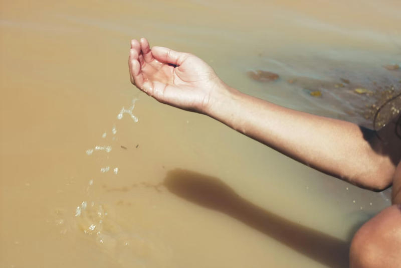 Mit dem Beginn des Baus des Meta®-Rechenzentrums in den USA wurde die lokale Gegend durch Wasser trüb.
