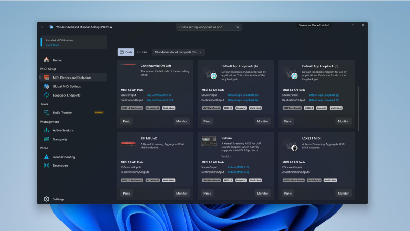 Windows 11 unterstützt jetzt vollständig MIDI 2.0