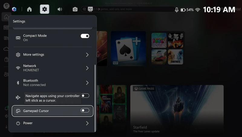Microsoft hat den Gamepad Cursor vorgestellt – eine virtuelle Maus für tragbare Konsolen unter Windows