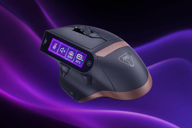 Turtle Beach hat eine Maus mit einem 2,25‑Zoll‑Sensor – Command Series MC7 – zum Preis von 160 USD herausgebracht.