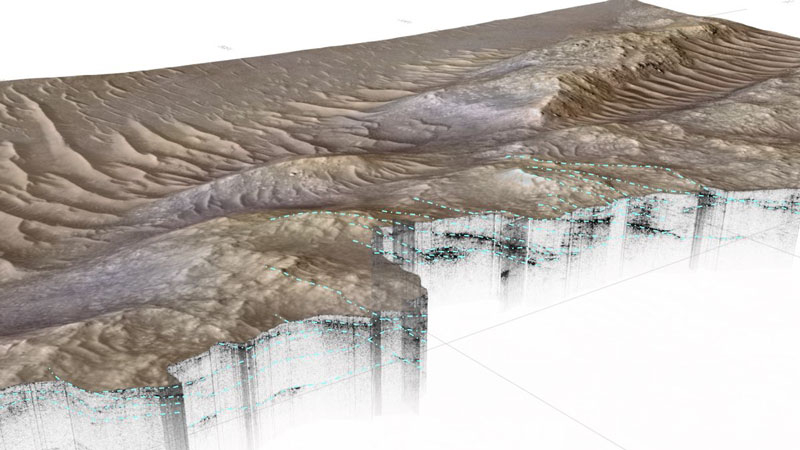 Der Perseverance-Rover hat unter der Marsoberfläche eine alte Flussdelta entdeckt