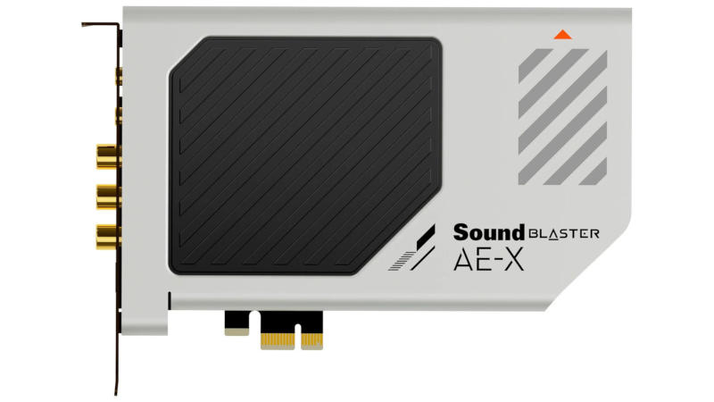 Creative hat die Soundkarte Sound Blaster AE‑X veröffentlicht, die 32‑Bit-Sound mit einer Geschwindigkeit von bis zu 384 kHz verarbeiten kann