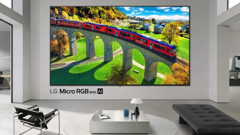Die Preise für die LG Micro RGB Evo Fernseher wurden bekanntgegeben – das 75‑Zoll-Modell kostet mindestens 5 000 US-Dollar.