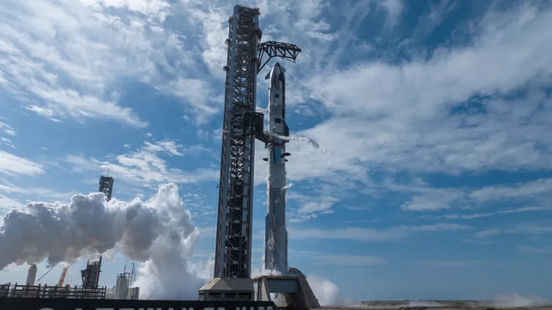 Der Transport des ersten Starship V3-Testes im Rahmen von Flight-12 ist für den 20. Mai geplant