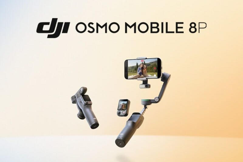 Ein neuer Stabilizer für den DJI Osmo Mobile 8P mit abnehmbarem Controller-Display wird auf dem Markt vorgestellt