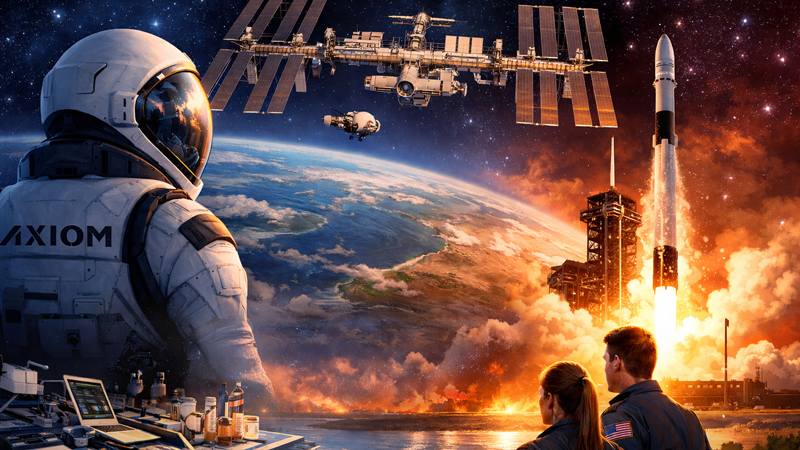 Axiom und die NASA haben einen Vertrag abgeschlossen: Das neue Team von Weltraumtouristen fliegt im Januar 2027 zur ISS.