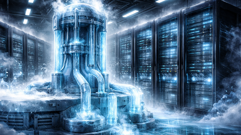 Chinesische Wissenschaftler haben eine „Schockkühlung“ entwickelt – ein Verfahren, um KI-Server in 20 Sekunden ohne FCKW zu kühlen