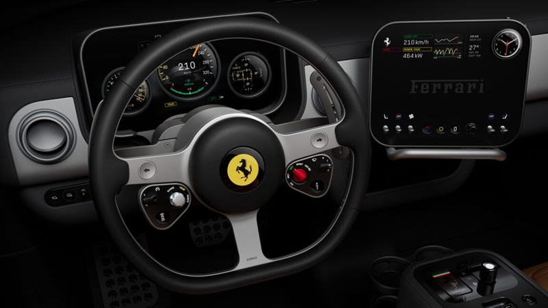 Ein Apple‑Car könnte so aussehen: Ferrari präsentiert das Interieur des Elektroautos Luce, entwickelt von Johnny Aiv.