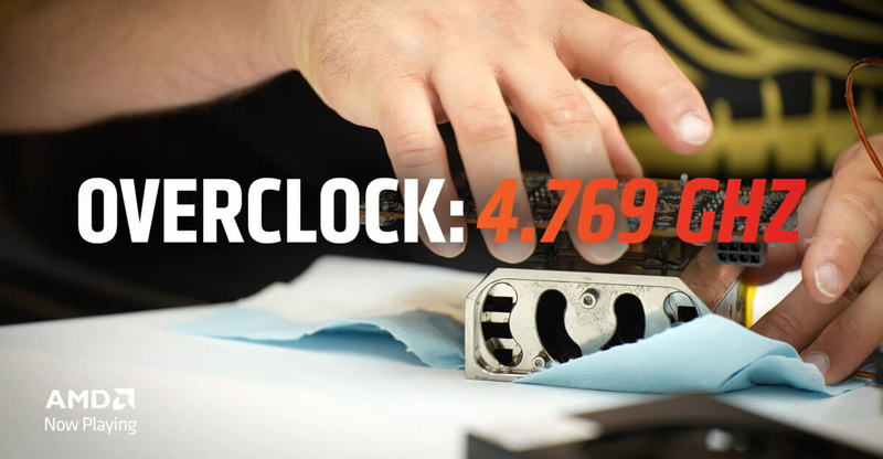 AMD hat den Weltrekord gebrochen, indem es die Radeon RX 9060 XT auf 4 769 MHz übertakten ließ