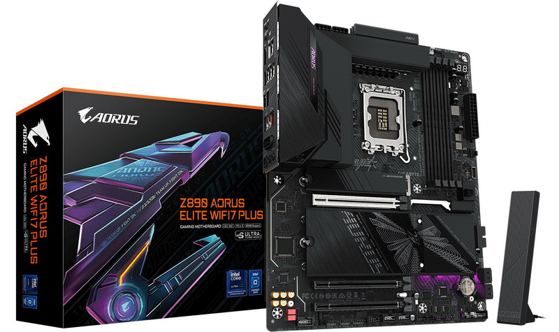 Gigabyte hat Motherboards mit dem Chipset Z890 veröffentlicht, die für zukünftige Arrow Lake‑Prozessoren ausgelegt sind.