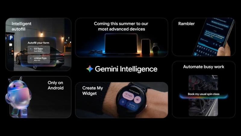 Google Gemini Intelligence wird nur auf einer begrenzten Anzahl leistungsstarker Android-Smartphones verfügbar sein