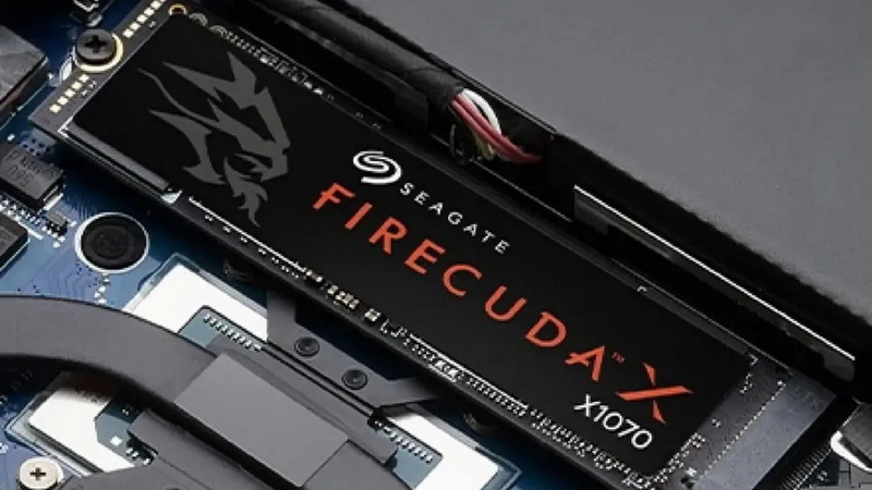 Seagate bringt eine neue SSD-Linie FireCuda X1070 PCIe 4.0 mit einer Lesegeschwindigkeit von über 7 GB/s heraus