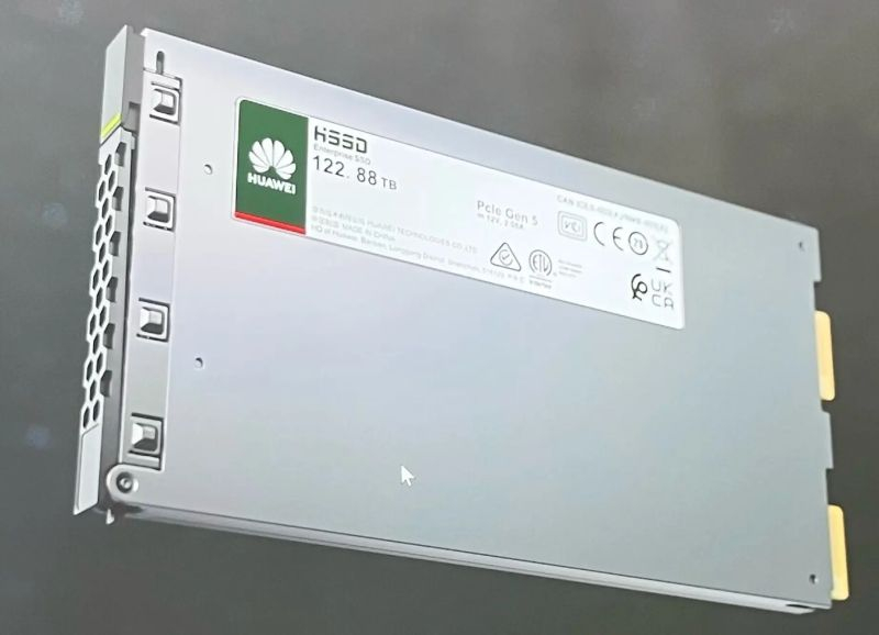 Huawei hat eine Methode zur Herstellung von SSDs mit einer Kapazität von 122 TB entwickelt, ohne hochentwickelte Flash-Speicher zu verwenden.