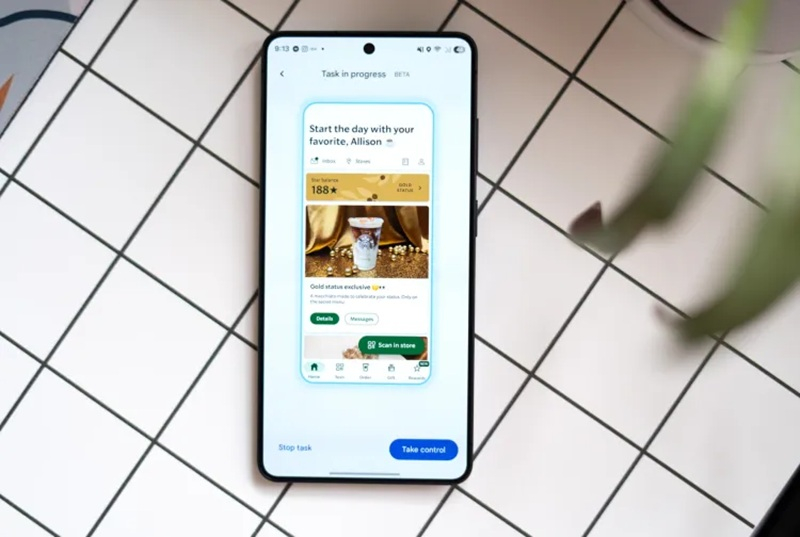 Google hat dem KI-Agenten Gemini vorgestellt, der Taxi- und Essensbestellungen auf dem Samsung Galaxy S26 entgegennehmen wird.