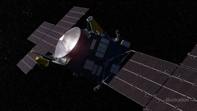 Die NASA-Station „Psyché“ bewegt sich auf Mars zu, um sich auf den letzten Sprung zum Zielasteroid vorzubereiten, dessen Kosten in Quadrillionen Dollar geschätzt werden.