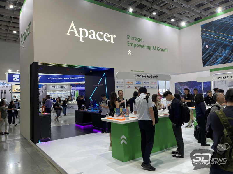 Apacer bei der Computex 2026: DDR5‑9200, schnelle SSDs mit Kühlung und vieles mehr