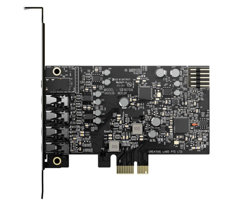 Creative stellte die Soundkarte Sound Blaster Audigy FX Pro vor: 32‑Bit/384 kHz, 7.1-Kanal-Sound für PC