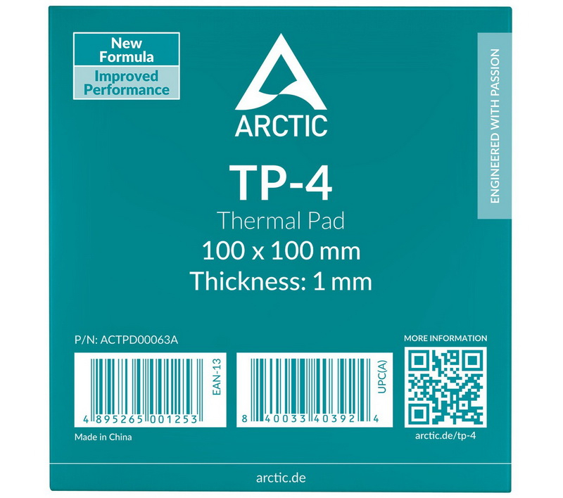 Arctic stellte hochleistungsfähige Thermo-Dichtungen TP‑4 vor.
