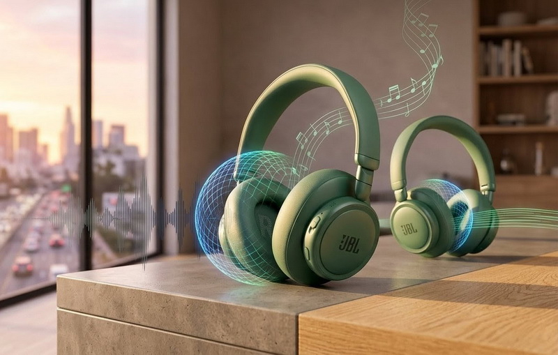 JBL hat die vollständig kabellosen Kopfhörer Live 780NC und Live 680NC auf den Markt gebracht, die bis zu 80 Stunden ohne Aufladen funktionieren.