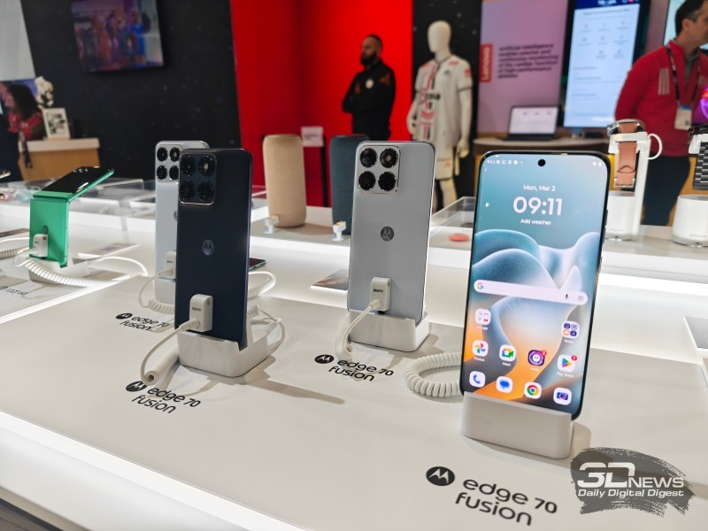 Motorola Edge 70 Fusion verfügt über ein gebogenes Display mit einer Bildwiederholrate von 144 Hz und einen Snapdragon 7S Gen 3-Prozessor