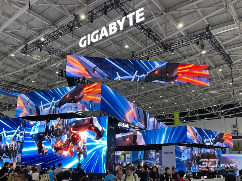 GIGABYTE stellte neue Gaming-Laptops und OLED-Monitore auf der Computex 2026 aus