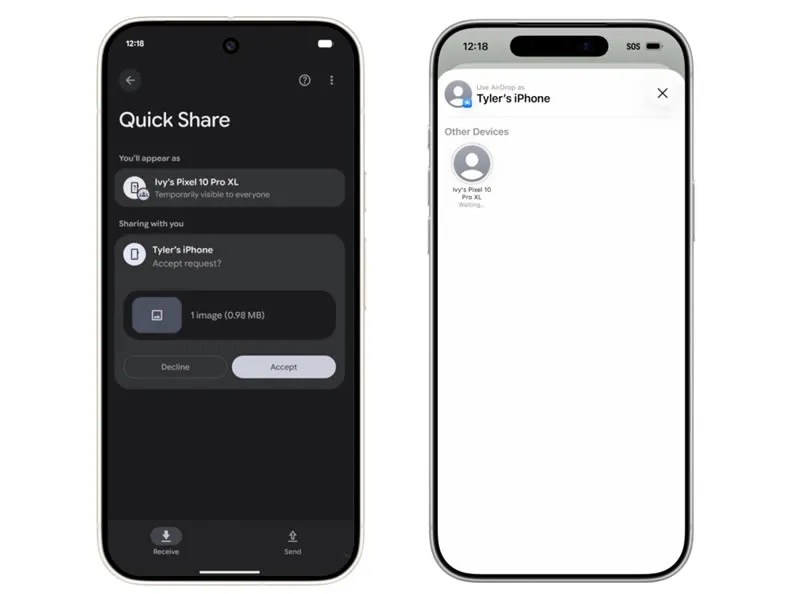 Die Oppo-Telefone werden bald in der Lage sein, Fotos und Dateien von iPhones über AirDrop zu übertragen