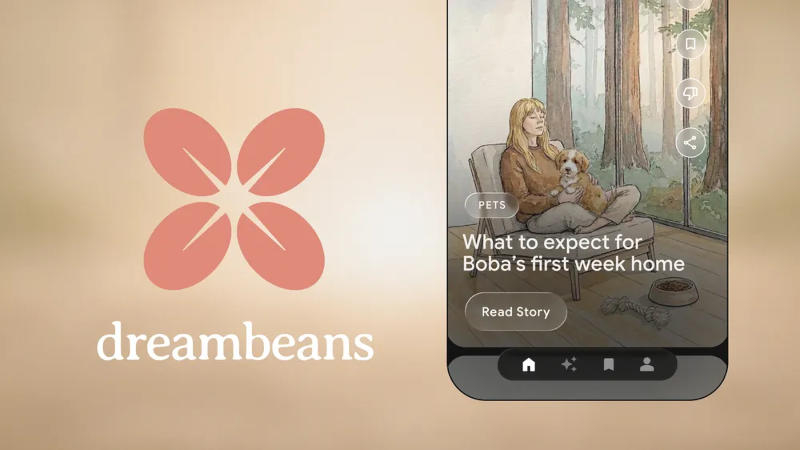 Google Dreambeans hat einen experimentellen Service gestartet, der Comics aus dem Alltag der Nutzer erstellt