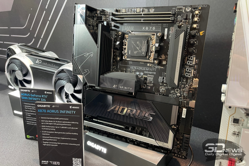 Gigabyte hat die X870E Aorus Infinity Next Mainboards mit einzigartigen porösen Kühlern sowie das X870 Aorus Infinity vorgestellt, um die Speicherleistung zu beschleunigen.