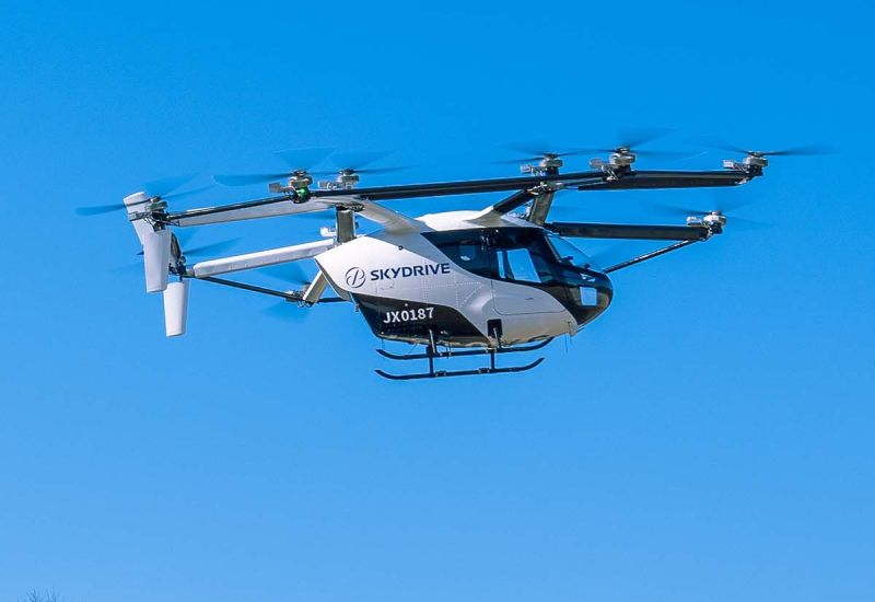 Video: Das fliegende Taxi SkyDrive hebt über Tokio ab, und kommerzielle Flüge starten im Jahr 2028