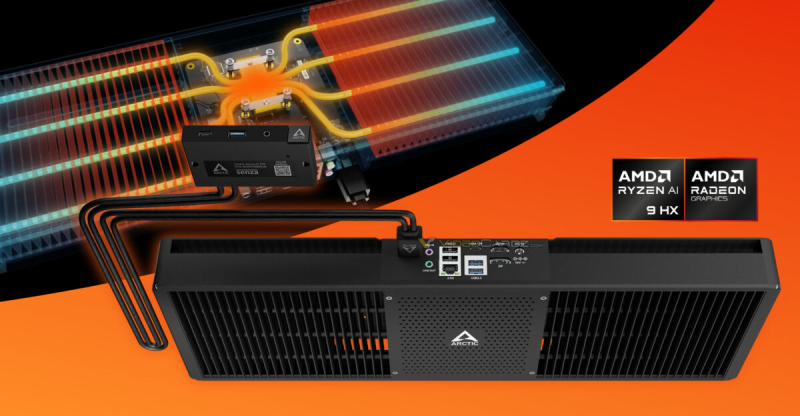 Arctic hat den leisen Desktop‑Computer Senza AI 370 veröffentlicht, der keinen Lärm erzeugt