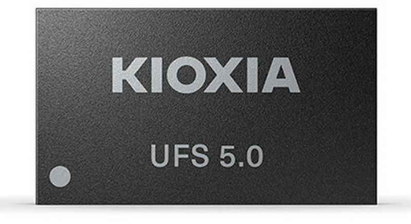 Kioxia hat mit der Lieferung von Test-UFS 5.0‑Chips für neue Flaggschiff-Telefone begonnen.