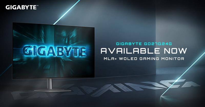 Gigabyte hat den neuen 27-Zoll-WOLED-Gaming-Monitor GO27Q24G mit QHD-Auflösung und einer Bildwiederholrate von 240 Hz vorgestellt.