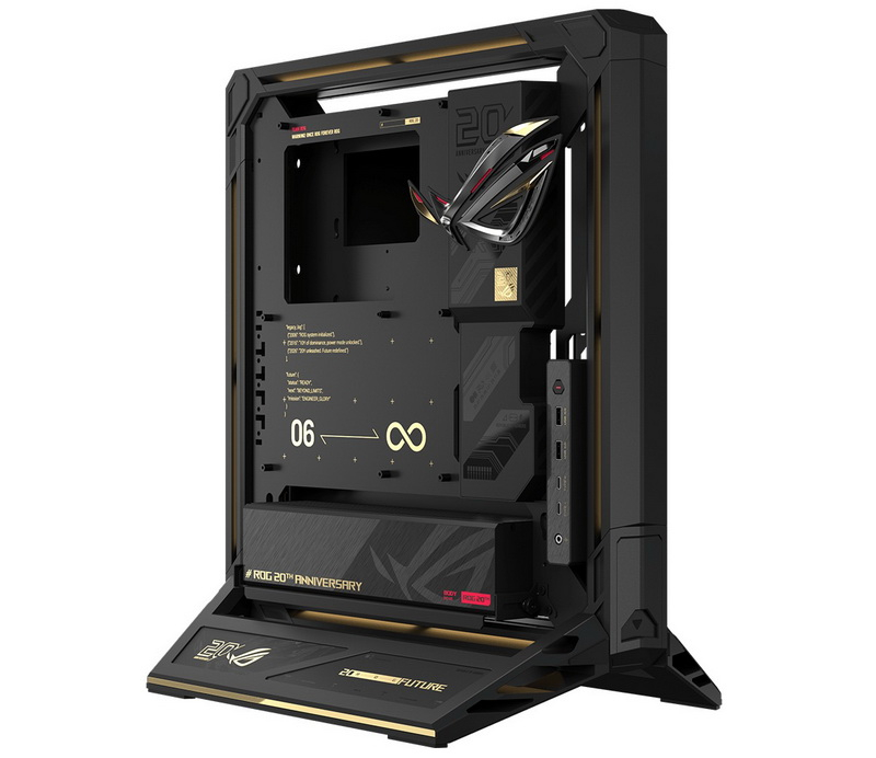 ASUS hat das neue offene Gehäuse ROG GR20 Edition 20 mit Cross-Flow-Lüfter herausgebracht.