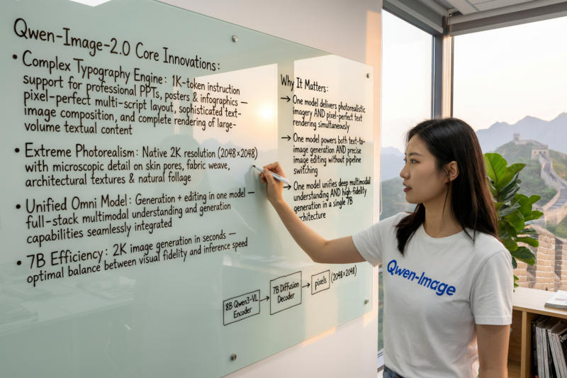 Alibaba hat den Konkurrenten Nano Banana vorgestellt – einen leistungsstarken KI-Bildgenerator namens Qwen‑Image‑2.0.