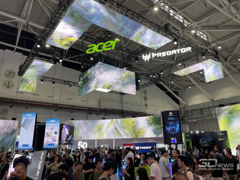 Bericht von der Acer-Ausstellung auf der Computex 2026: fünf Jahrzehnte Innovation, intelligente Brillen, Spielkonsolen und Gadgets der Zukunft