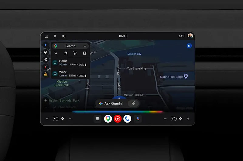 Der Gemini KI-Assistent wird in Millionen von Maschinen verfügbar sein, die mit Google-Diensten ausgestattet sind.