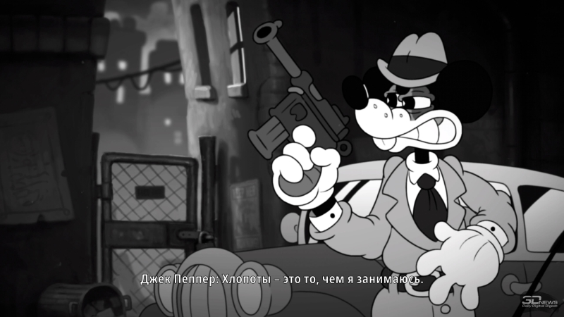 Neue Rezension zu „Mouse: P.I. For Hire“ – ein schwarz-weißes Doom über Mäuse